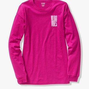 Victoria's Secret PINK long sleeve tee Oversized